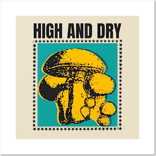 high and dry Posters and Art